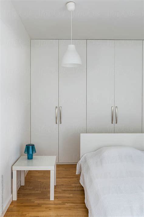 Minimalist Bedroom In Contemporary Interior By Stocksy Contributor