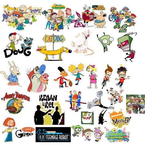 Nickelodeon Cartoons Then And Now
