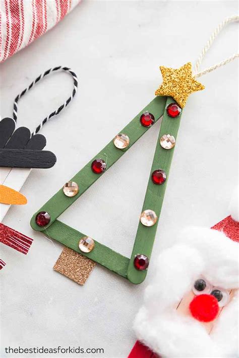 50 Best Christmas Crafts Using Popsicle Sticks Easy