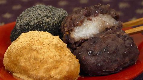 Ohagi Recipe Japanese Autumn Dessert Pounded Rice Wrapped With Sweet