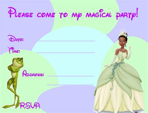 936956origpng 1049×800 Princess Birthday Party Invitations