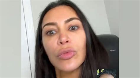 North West Leaks Scary Photo Of Mom Kim Kardashians Secret Mustache