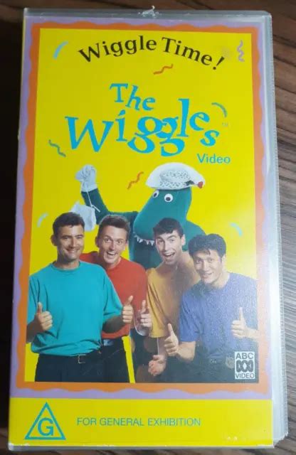 The Wiggles Wiggle Time Vhs Video 1993 1591 Picclick