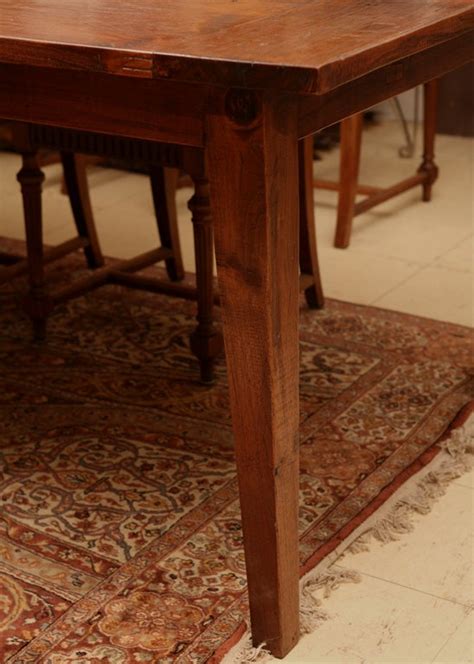 This coffee table's got your back. 10' Dutch Colonial Indoor or Outdoor Teak Dining Table at ...