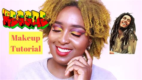 grwm rebel salute reggae rasta makeup tutorial youtube
