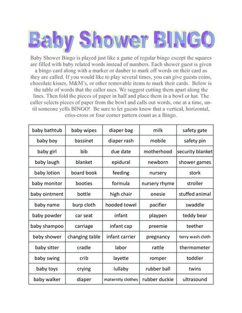 Ideas For A Baby Shower Pictionary Game Baby Shower Pinterest