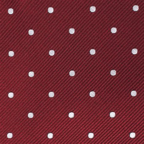 Burgundy Polka Dots Pocket Square Polkadot Mens Handkerchief Otaa