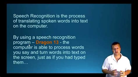 Introduction To Dragon Voice Recognition Youtube