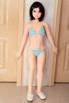 Mini Size Realistic TPE Love Doll Light Weight Sex Doll 125cm