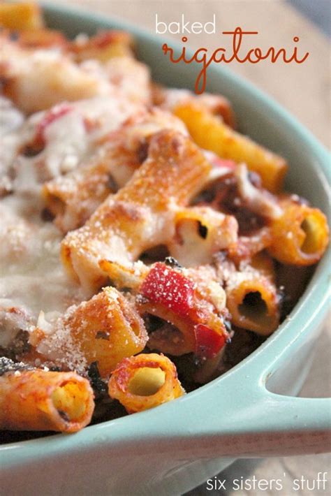 Maybe you would like to learn more about one of these? Easy Baked Rigatoni from The Girl Who Ate Everything - Six ...