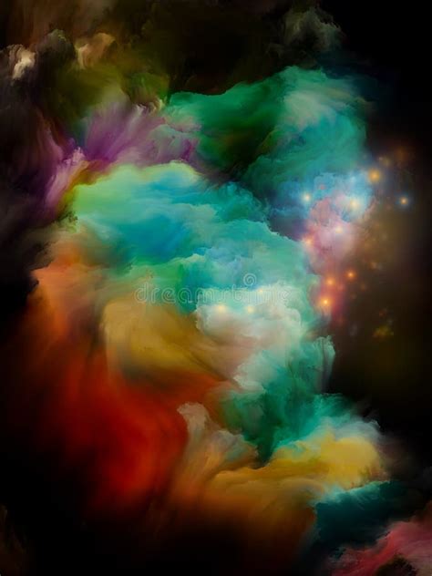 Colorful Cloud Abstraction Stock Illustration Illustration Of Cloud