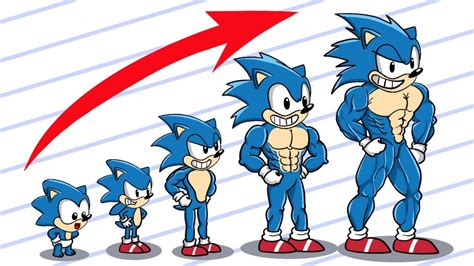 Sonic Growing Up Gym Sonic Life Episode 36 Youtube