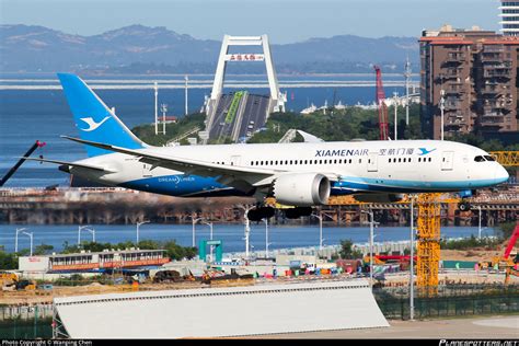 B 2760 Xiamen Airlines Boeing 787 8 Dreamliner Photo By Wanping Chen
