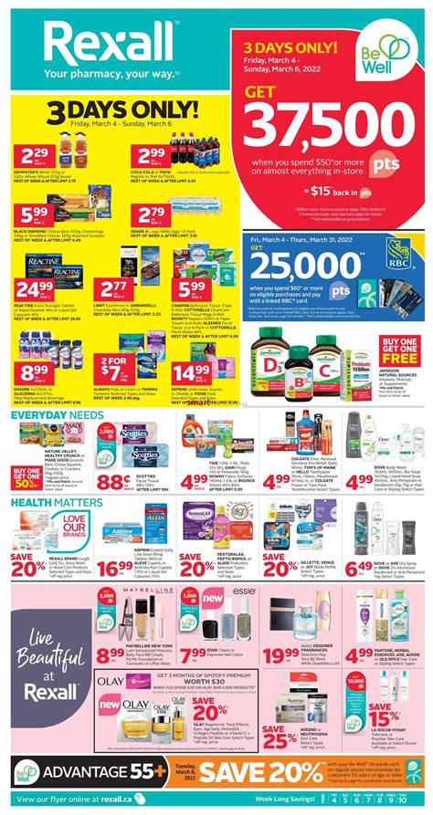 Rexall West Flyer March 4 To 10