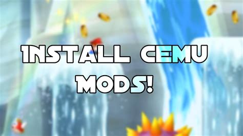 How To Install Mods In Cemu Games Cemu Tutorial Youtube