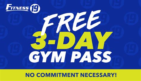3 Day Pass Fitness 19