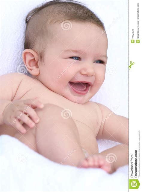Baby Boy Laughing And Happy Stock Images Image 10007824