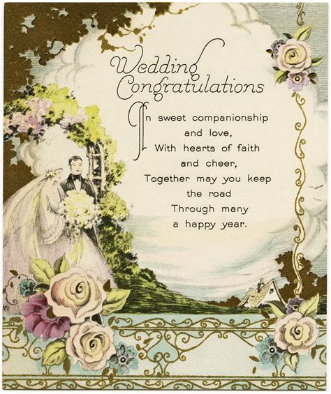 Wedding Congratulations Card Template Word