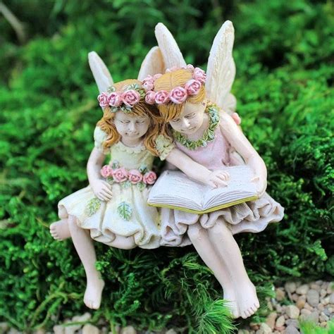 Paige And Phoebe Fairy Garden Figurine Garden Fairies