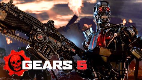 Gears 5 Official Terminator Dark Fate Reveal Trailer E3 2019 Youtube