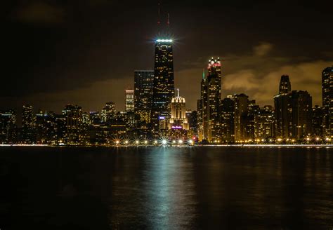 Free Stock Photo Of Chicago Cityscape Long Exposure