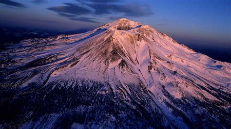 California Aerial Mount Shasta Wallpapers Hd Desktop And Mobile