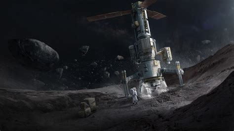 Artstation Asteroid Mining