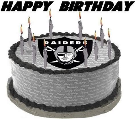 Raiders Happy Birthday Image Raiders Happy Birthday Picture Graphic