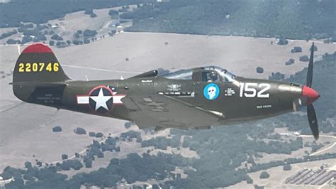 Caf Centex Wing To Unveil New P 39 Livery Honoring Wwii Ace Bud Anderson