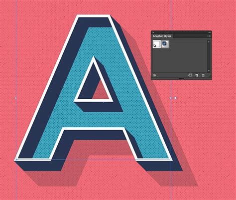 How To Create An Editable Retro Text Style In Illustrator Illustrator