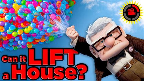 Film Theory Pixars Up How Many Balloons Does It Take To Lift A House
