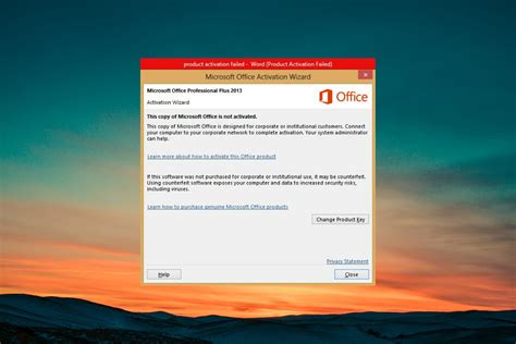 Activate Microsoft Office 2013