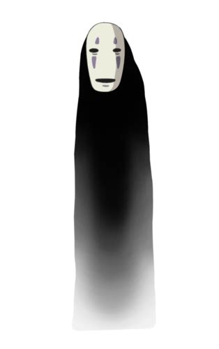 Kaonashi Lit Faceless Is A Spirit In The Japanese Animated Film Spirited Away No Face El