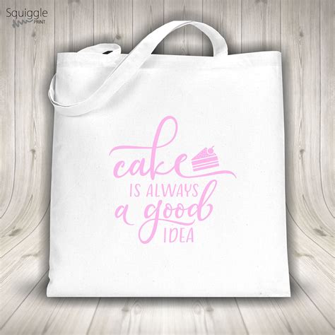 Tote Bag Cake Is Always A Good Idea Black Or White Bag