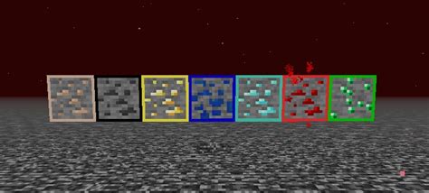 Outlined Ores Minecraft Texture Pack