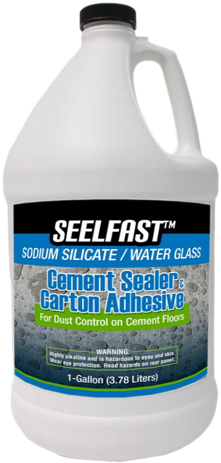 Water Glass Seelfast Cement And Concrete Sealer Versatile Floor Hd