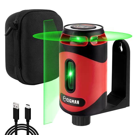 Buy Cigman Green Laser Level Self Leveling 360° Horizontal Laser Level
