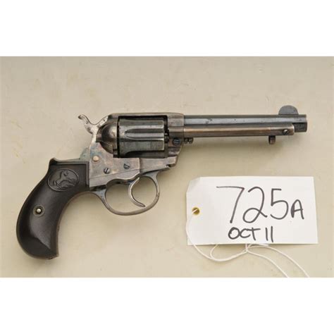 Colt Model 1877 Lightning Revolver 38 Caliber 4 12 Barrel Blue