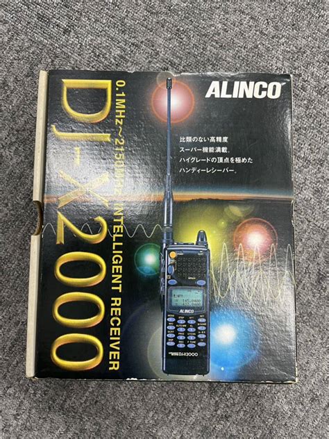ヤフオク Alinco Dj X2000 新品未使用