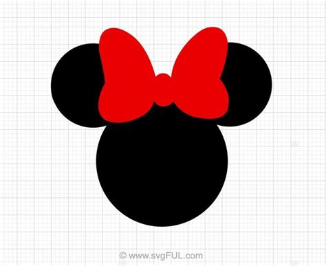 Free Free 127 Minnie Mouse Bow Svg Free SVG PNG EPS DXF File