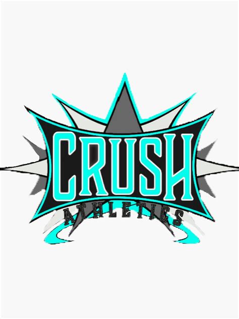 Crush Logo Sticker For Sale By 12ellie Redbubble