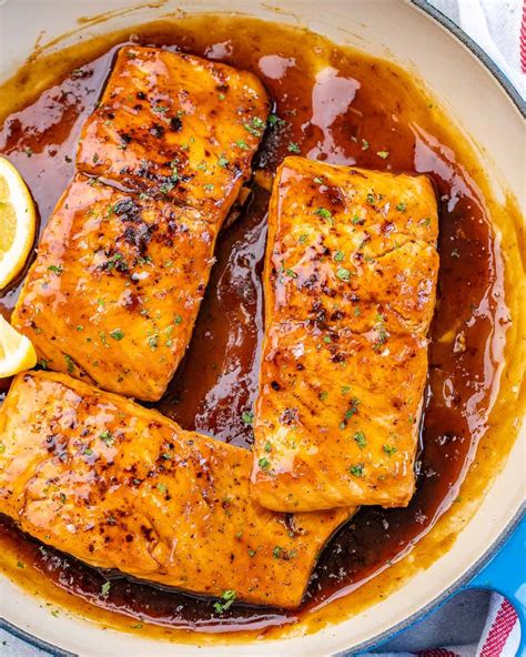 20 Minutes Honey Garlic Salmon Recipe Healthy Fitness Meals