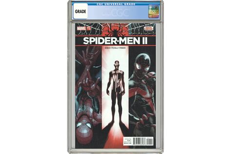 Marvel Spider Men Ii 2017 1a Comic Book Cgc Graded Kr