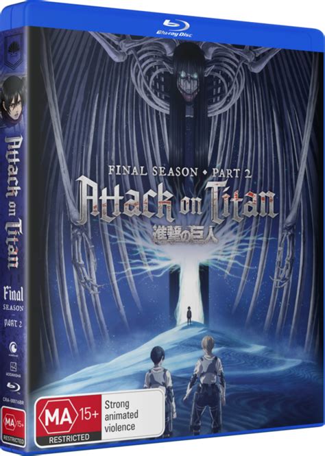 Attack On Titan Final Season Part 2 Blu Ray Blu Ray Madman
