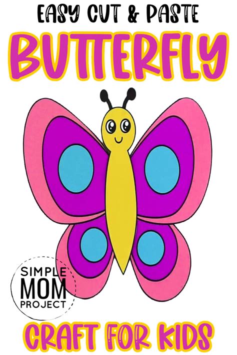Free Printable Butterfly Craft Template Butterfly Crafts Crafts For