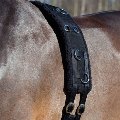 Horze Equestrian Horse Training Surcingle Black