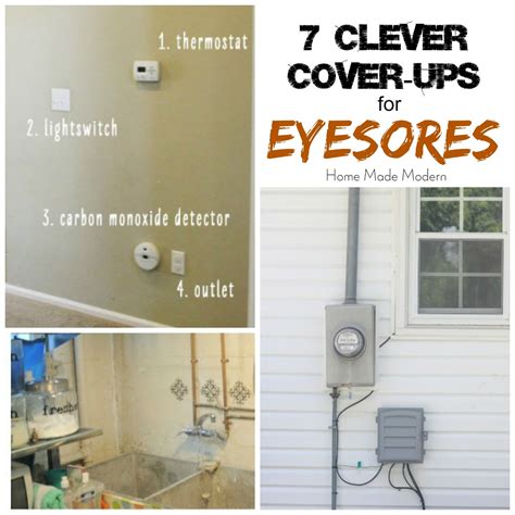 Home Made Modern 7 Ways To Hide Eyesores