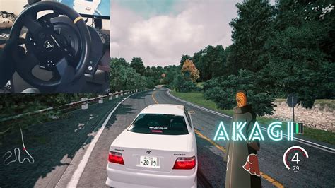 Assetto Corsa Wheel Drifting Gameplay At Akagi Mountain Pass Youtube