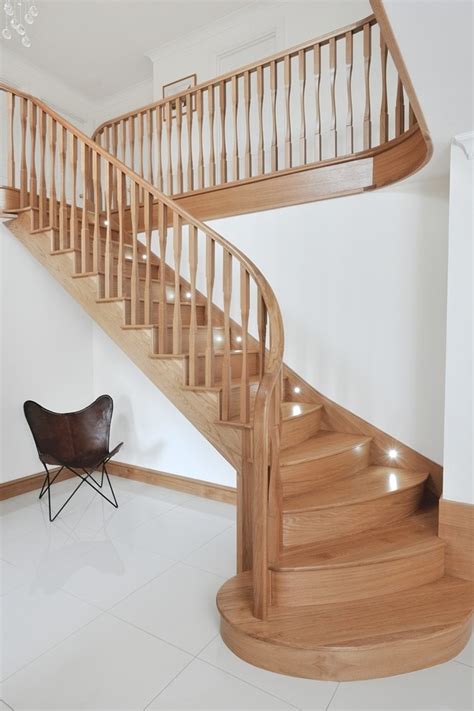 Contemporary Wooden Staircases Contemporary Staircase Other By