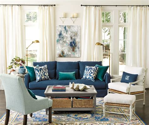 21 Inspiring Modern Living Room To Adopt Blue Couch Living Room Navy